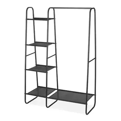 Portable Wardrobe: Freestanding Fine Mesh Fabric Shelves