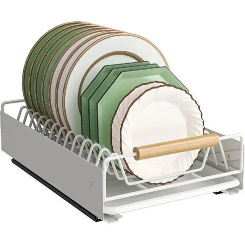 Pull-Out Dish Rack: Maximize Kitchen Storage