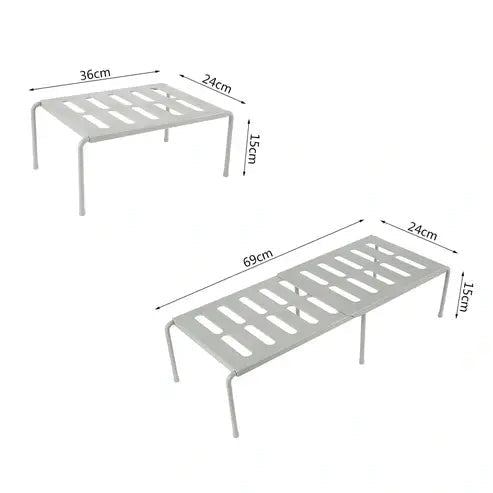 Retractable Stackable Sliding Rack Organizer