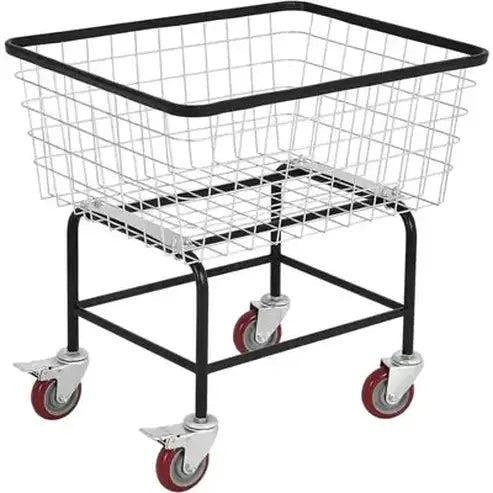 Rolling Wire Laundry Cart