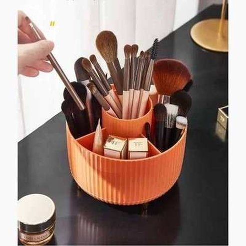 Rotating Makeup Storage Box Cosmetic Organizer