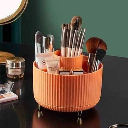 Rotating Makeup Storage Box Cosmetic Organizer