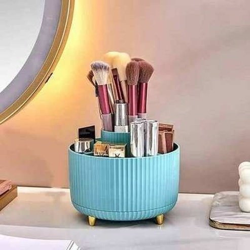 Rotating Makeup Storage Box Cosmetic Organizer