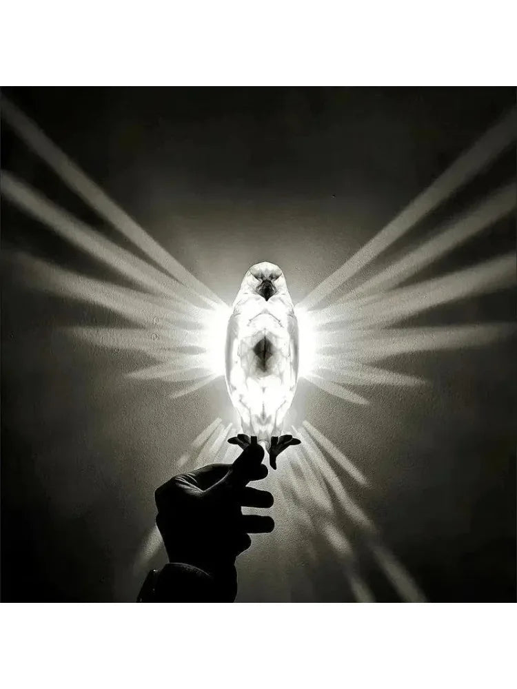 3D Eagle Shape Wall Lamp Projector