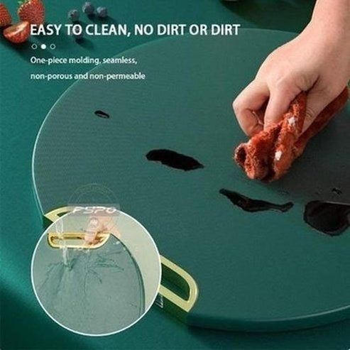 PE Antibacterial round Vegetable Cutting board