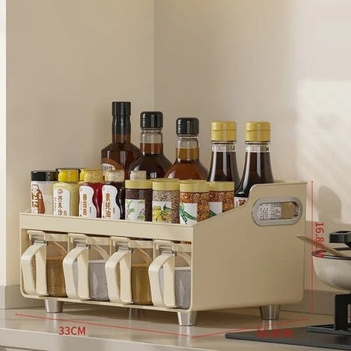 Kitchen Accessories Organizer | Condiment Rack, Spice Rack & More