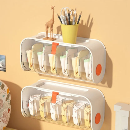 Punch-Free Closet Organizer for Underwear and More