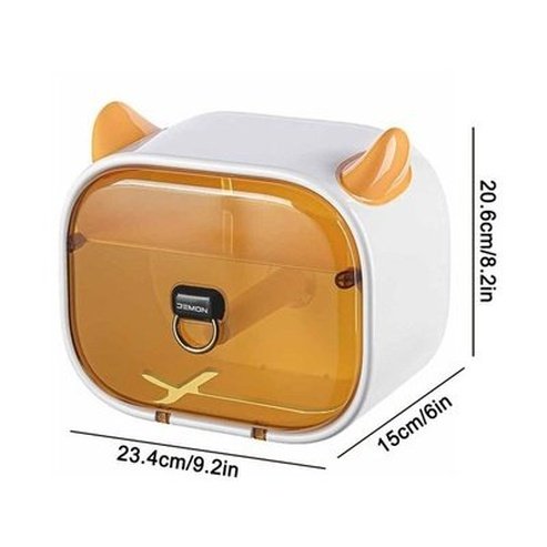 Little Devil Shape Toilet Paper Holder Wall-Hanging Tissue Box Bathroom Shelf Punch-Free Paper Towel Dispenser. Bathroom Accessories. Type: Toilet Paper Holders.