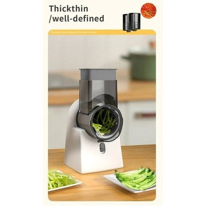 Multi-functional Electric Slicer, Grater & Dicer