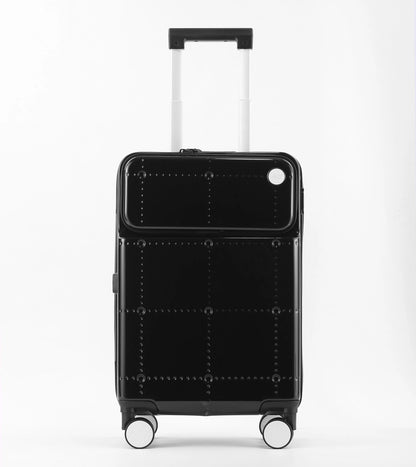 Front-Opening Trolley Luggage with Universal Wheels