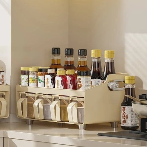 Kitchen Accessories Organizer | Condiment Rack, Spice Rack & More