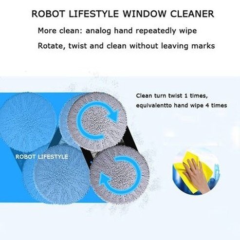 Robot Window Cleaner Automatic Water Spray APP/Remote Control Electric Robotic Vacuum Washer High Suction Washing Wiper. Household Appliances. Type: Vacuums.