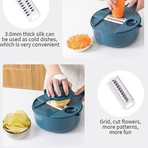 Manual Vegetable Slicer Kit