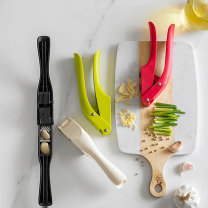 Stainless Steel Manual Garlic Press