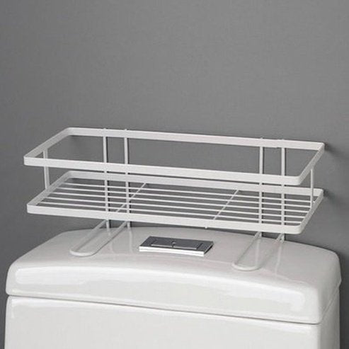 Free Punching Double-layer Over Toilet Rack 