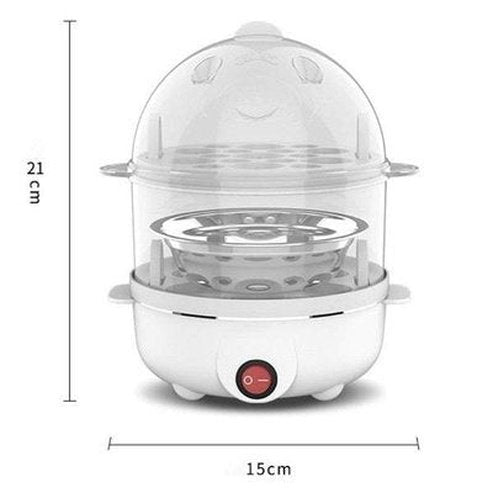 Double Layer Multifunction Electric Egg Cooker