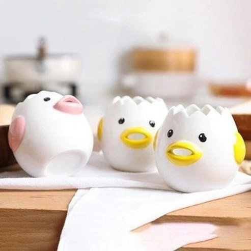 Egg White Separator Cute Cartoon Model Kitchen Accessories Easy Separation Of Egg Whites Cooking. Kitchen and Dining. Type: Kitchen Tools and Utensils.