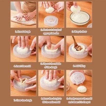 DIY Steamed Dumpling Mold for Making Stuffed Buns