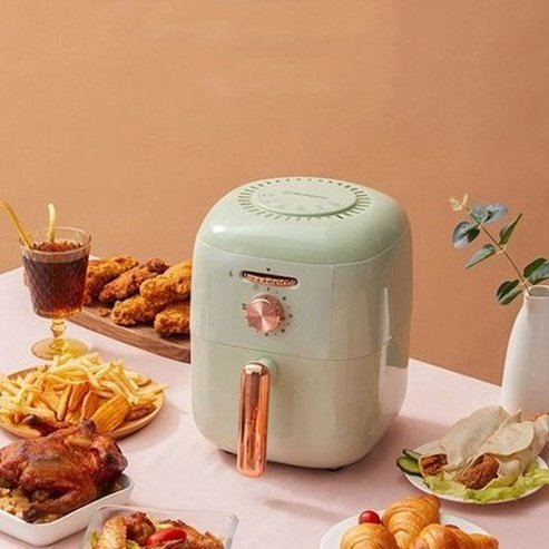 Air Fryer New Style Home Large Capacity Multi-function Fully Automatic Fully Automatic Chip Maker 3L Airfryer. Kitchen Appliances. Food Cookers and Steamers