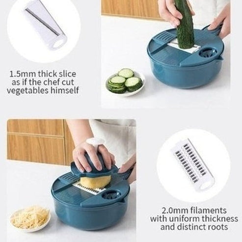 Manual Vegetable Slicer Kit