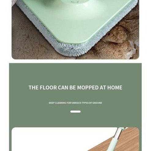 Clean Dirty Separation Mop Household Hands Free Spin Mop Wet Dry Floor Mopping Artifact Mop Bucket Cleaning Tools. Household Cleaning Supplies. Type: Mops.