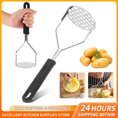 Stainless Steel Potato Masher and Ricer