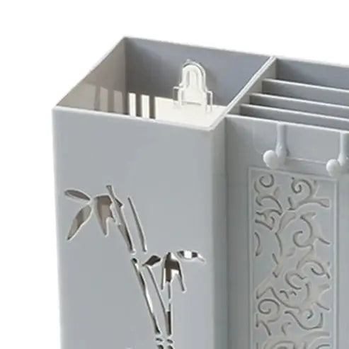 Kitchen Cutlery Organizer: Plastic Chopsticks Basket