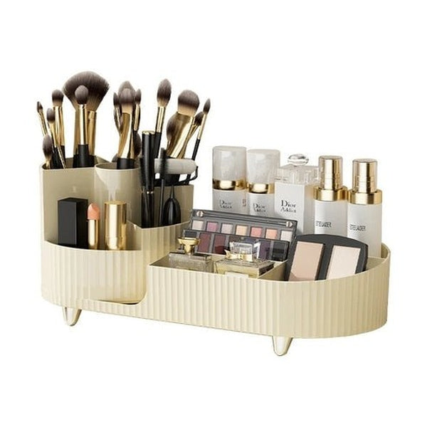 360° Cosmetic Storage Box with Pen Holder