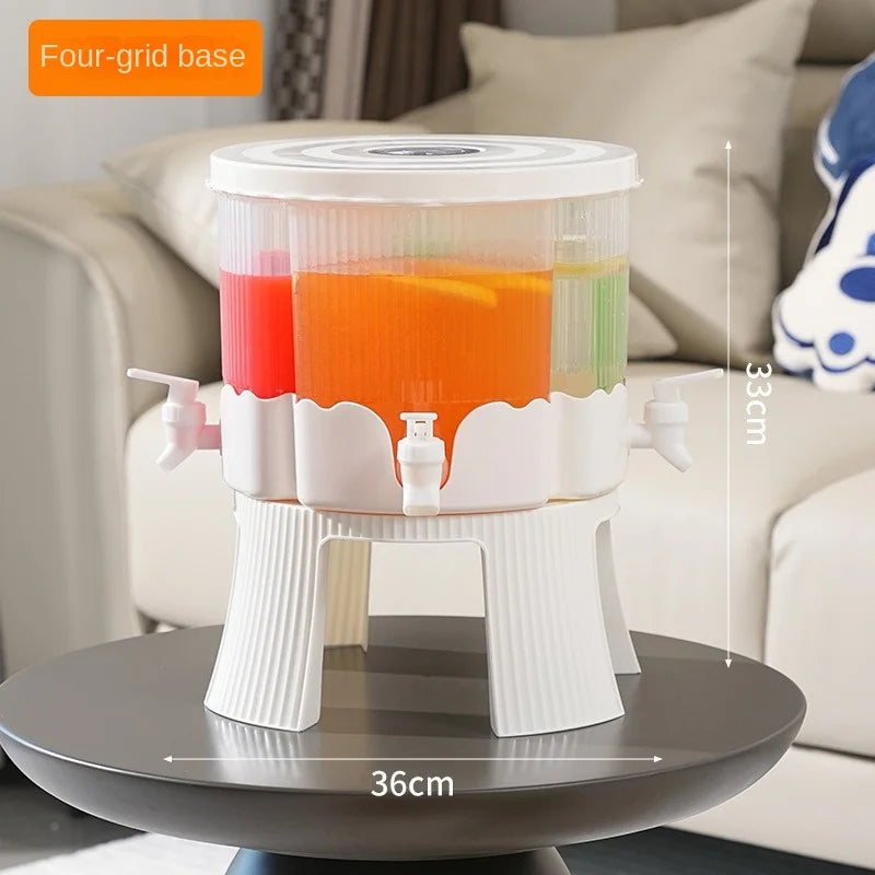 Rotating Glacier Pattern Beverage Dispenser