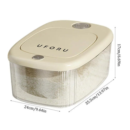 Pressed Rice Organizer – Sealed Storage Container