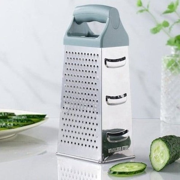 Home Box With 4 Sides Stainless Steel Blades Grater 