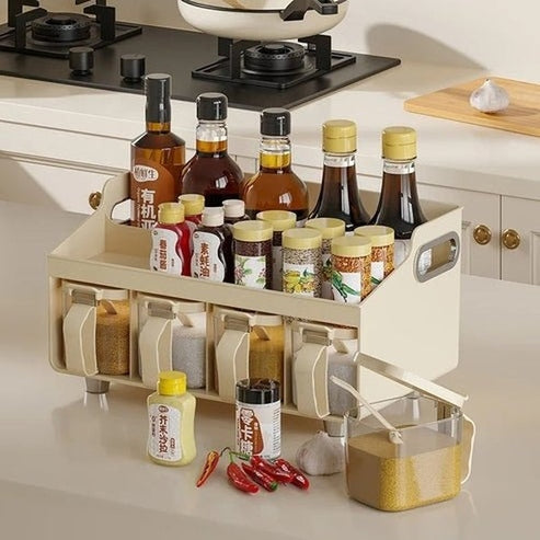 Kitchen Accessories Organizer | Condiment Rack, Spice Rack & More