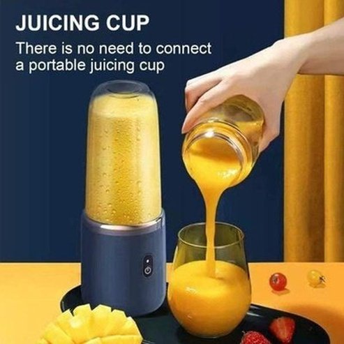 Portable and Electric 6 Blades Multifunction Juice Blender