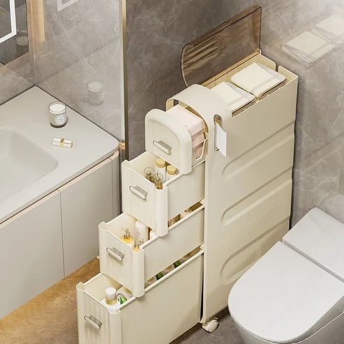 Installation-Free Toilet Cabinet Organizer