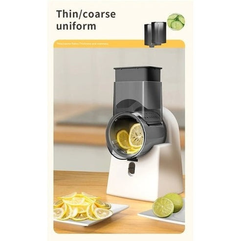 Multi-functional Electric Slicer, Grater & Dicer