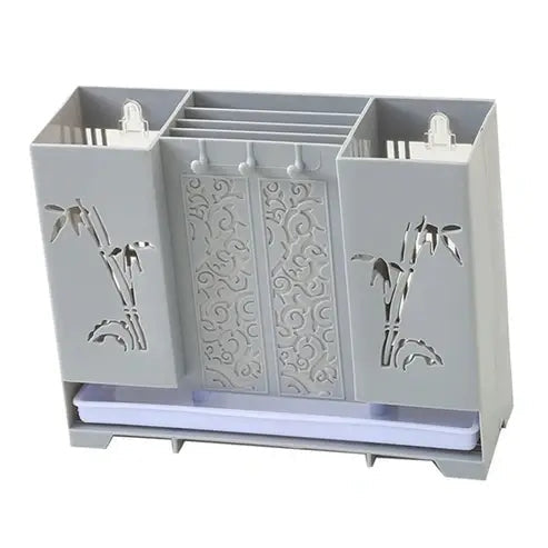 Kitchen Cutlery Organizer: Plastic Chopsticks Basket