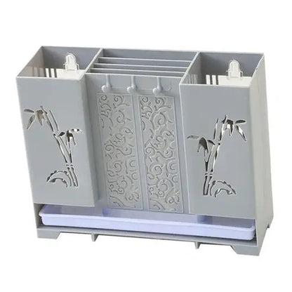 Kitchen Cutlery Organizer: Plastic Chopsticks Basket