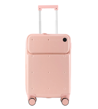 Front-Opening Trolley Luggage with Universal Wheels