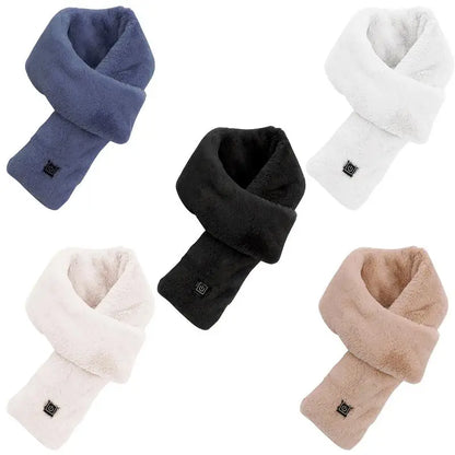 USB Electric Heated Scarf – 3-Gear Warmth