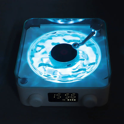 Bluetooth Speaker with Night Light & Time Display