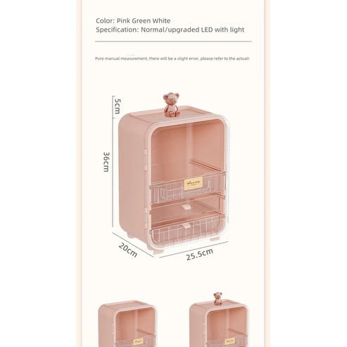 Light Luxury Cosmetic and Jewelry Storage Box