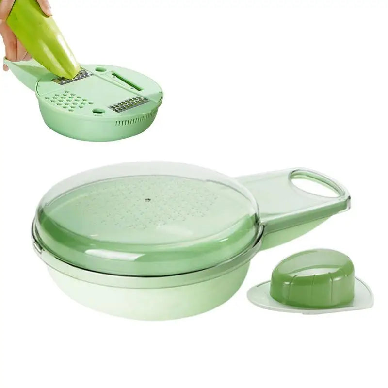 4-in-1 Fruit and Vegetable Chopper with Container