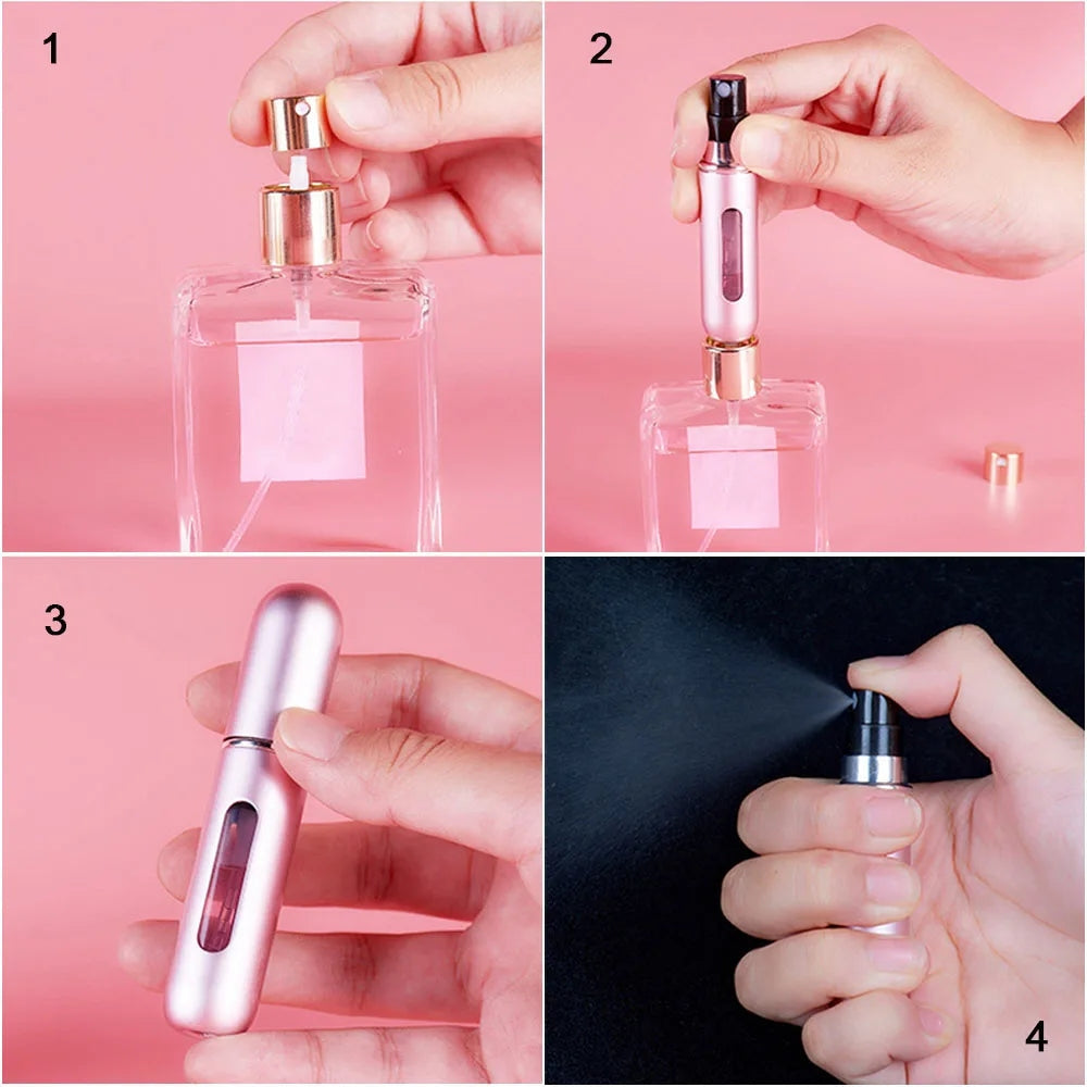 Portable Refillable Perfume Spray Bottle