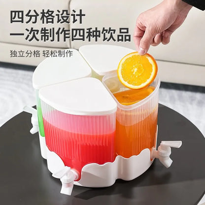 Rotating Glacier Pattern Beverage Dispenser