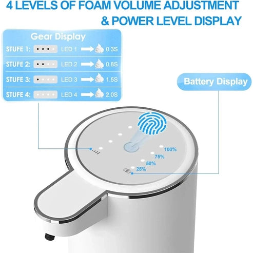 Touchless Automatic Foaming Soap Dispenser