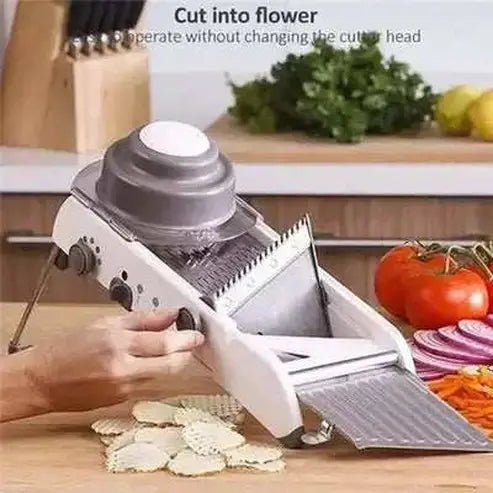 18 Types Adjustable Mandoline Slicer Stainless Steel