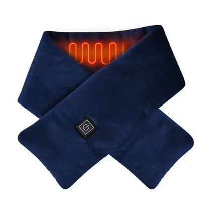 USB Electric Heated Scarf – 3-Gear Warmth