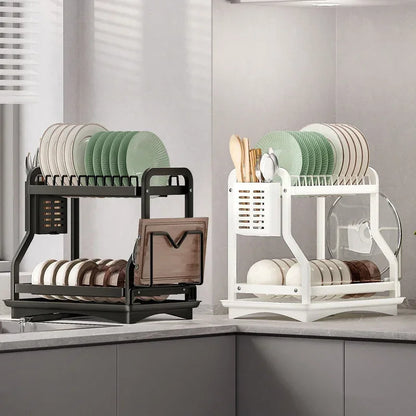 Multifunctional Kitchen Dish Storage Rack