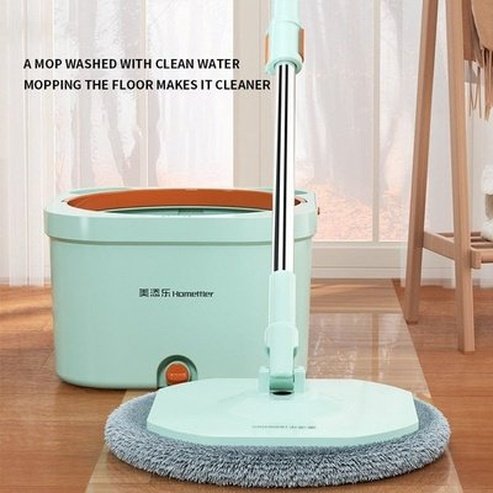 Clean Dirty Separation Mop Household Hands Free Spin Mop Wet Dry Floor Mopping Artifact Mop Bucket Cleaning Tools. Household Cleaning Supplies. Type: Mops.