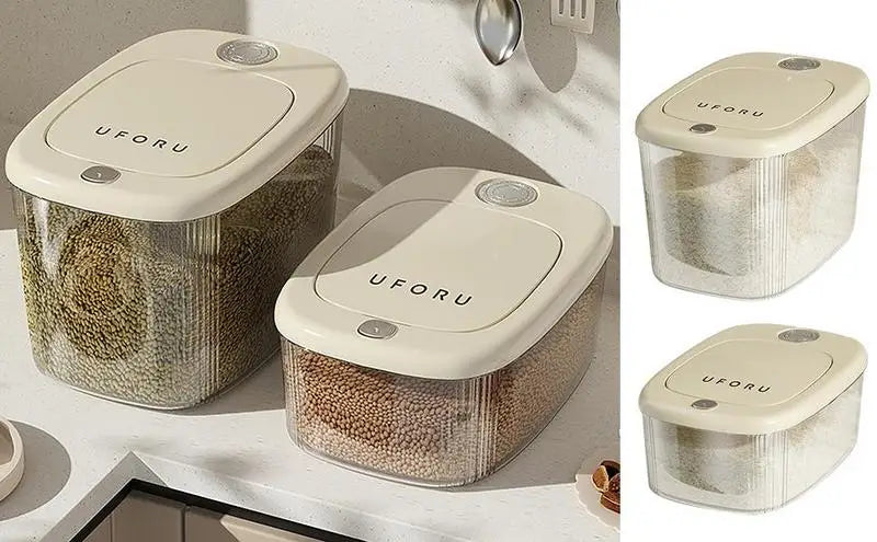 Pressed Rice Organizer – Sealed Storage Container